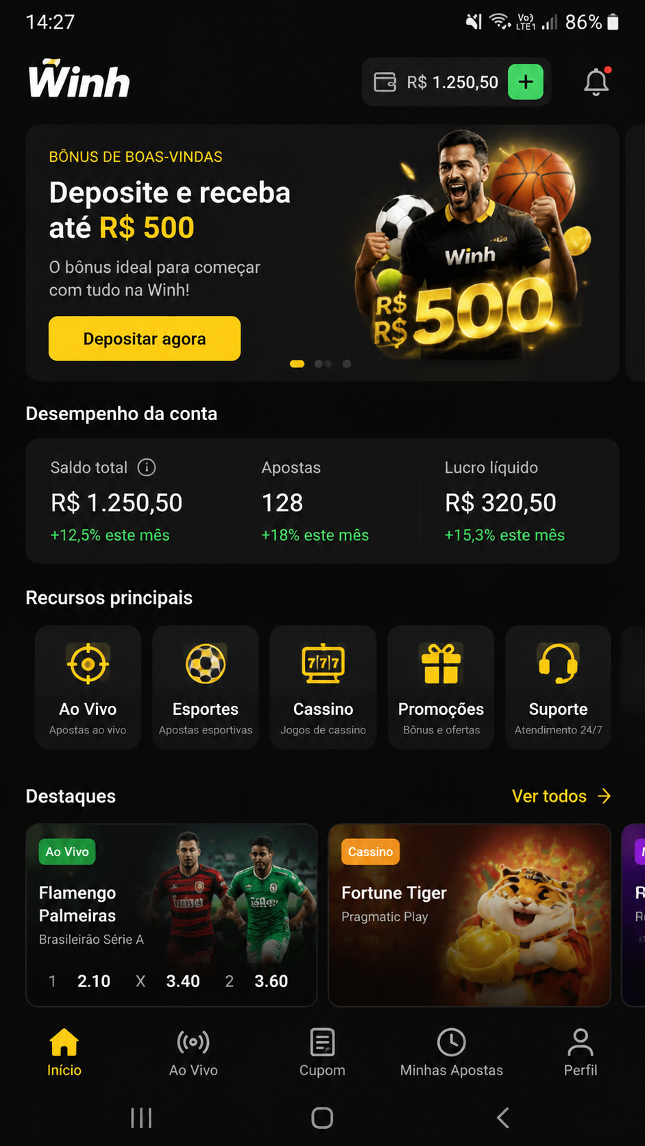Winh screenshot