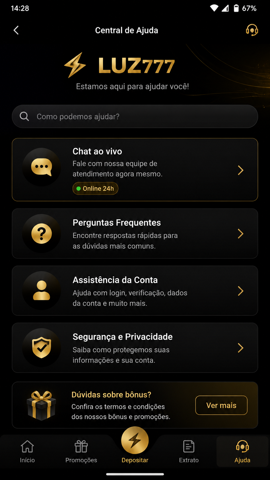 luz777 screenshot
