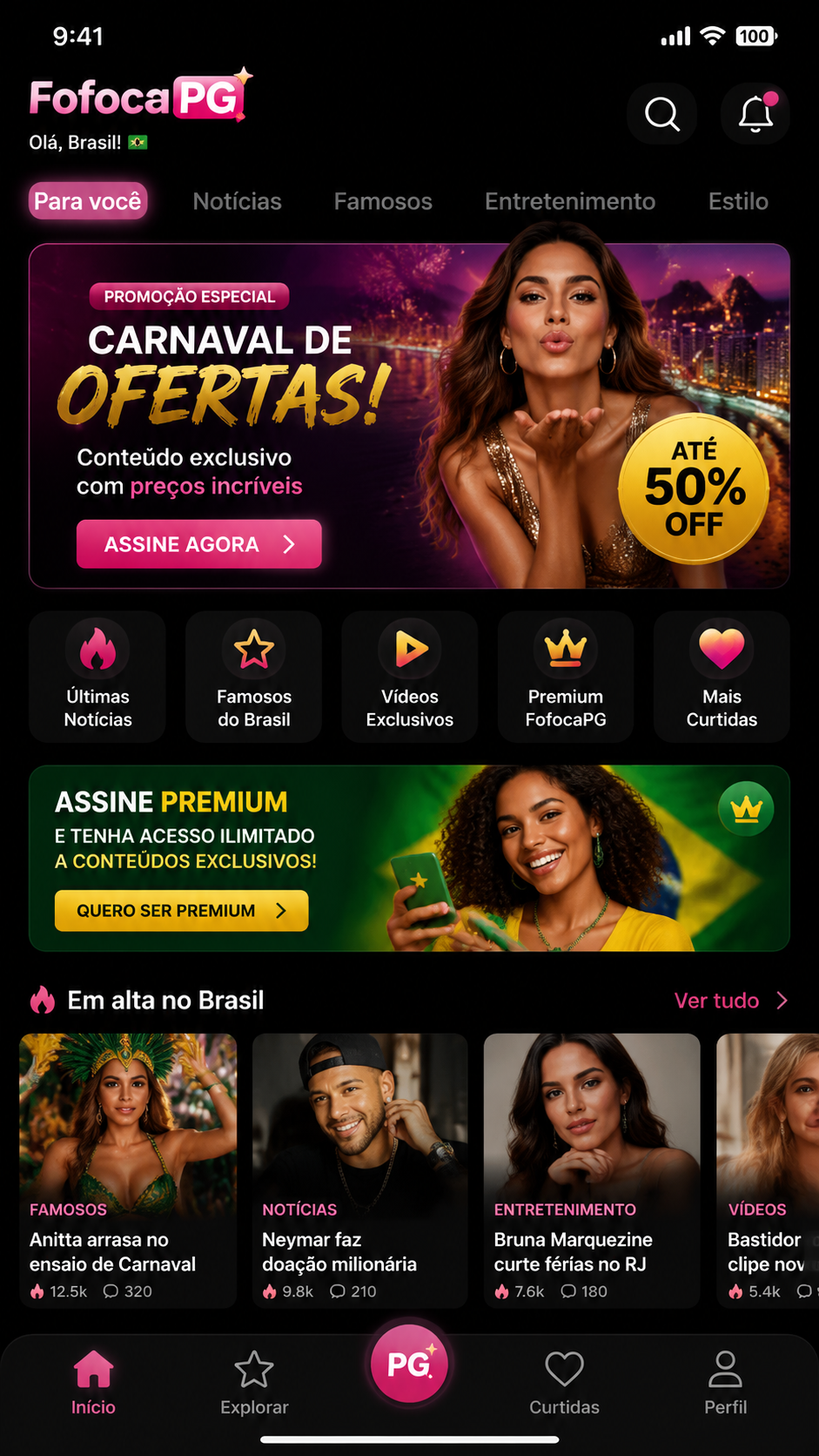 FofocaPG screenshot