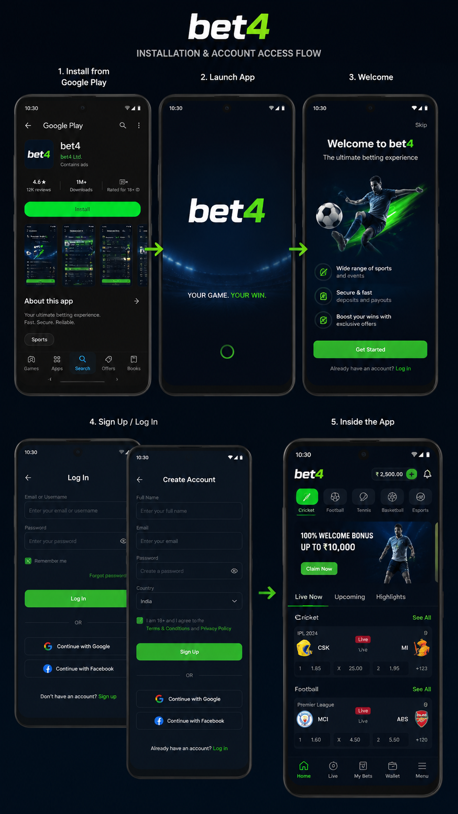 bet4 screenshot