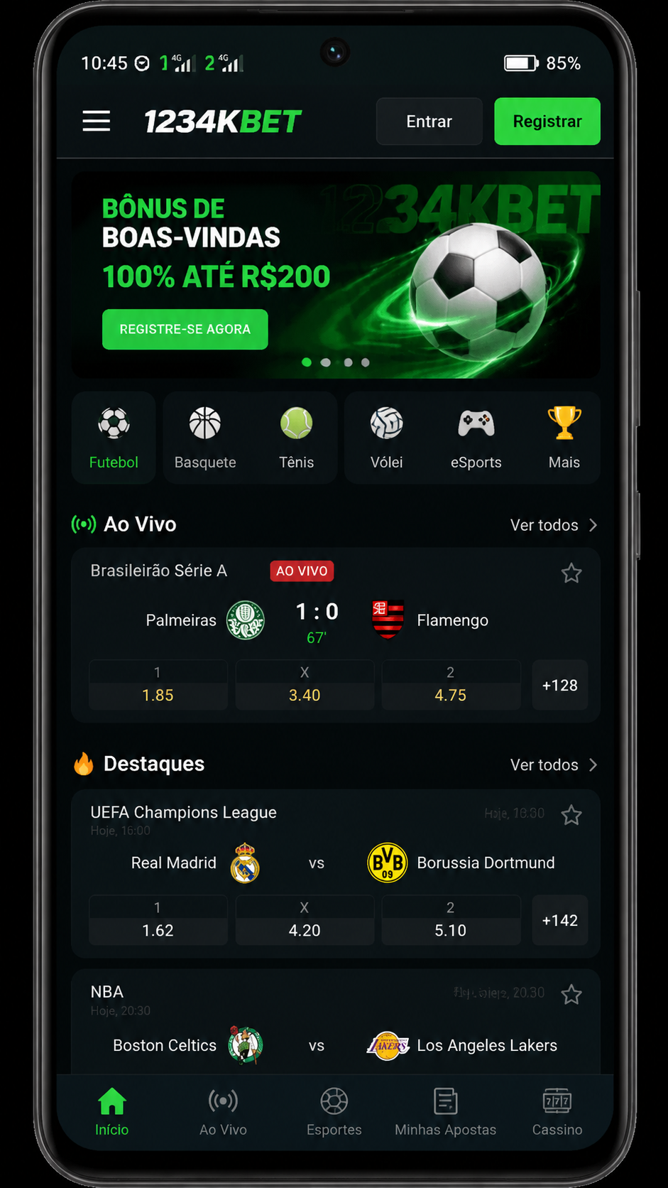 1234kbet screenshot