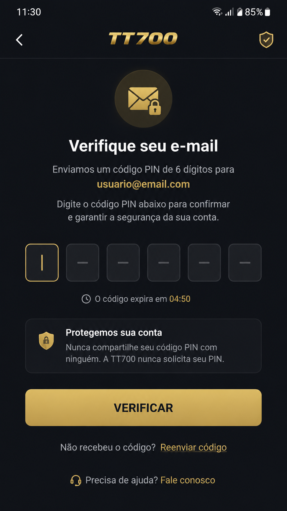 TT700 screenshot