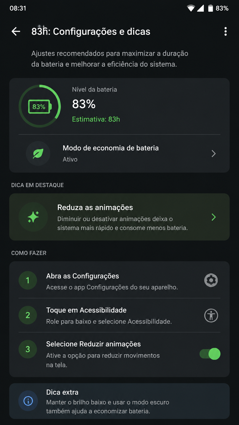 83h screenshot