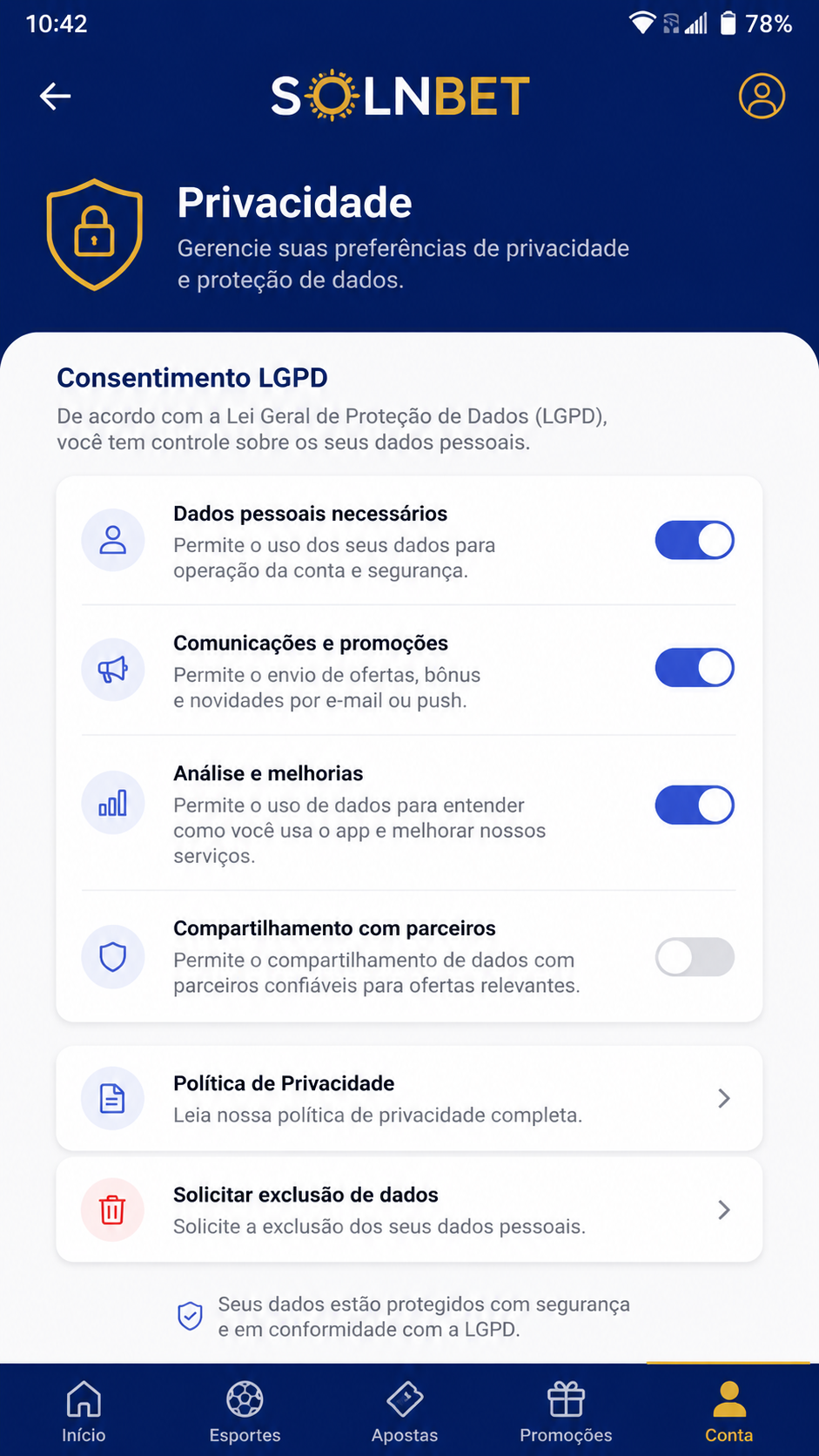 solnbet screenshot