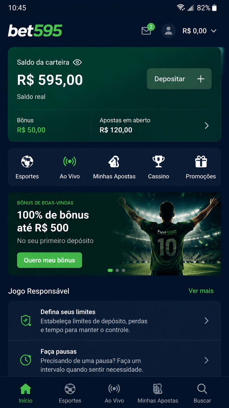 bet595 screenshot